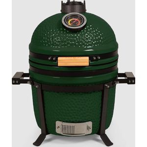Patton - Kamado 15" - Tafel model - Keramische barbecue - Premium Green - Medium - Compleet - Groen