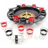 Party Drink Roulette met 16 Shot glaasjes - Drankspel - Casino Shotglas - 18+