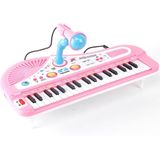 Magnificos - kinderpiano- kinderkeyboard – speelgoedpiano – speelgoed keyboard - roze