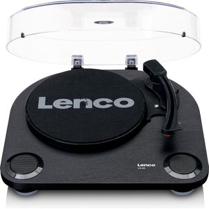 Lenco LS-40BK - Platenspeler met ingebouwde Speakers - Stereo - Zwart