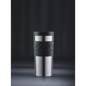 Bodum Travel Mug Reisbeker - RVS - 0.35 l - Zwart