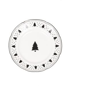 Housevitamin Gebaksbord- Kerstboom- Ø15cm