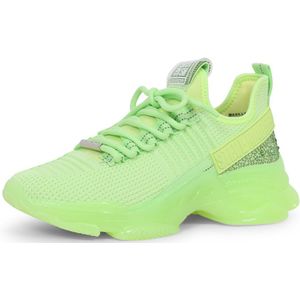 Steve Madden Maxilla-R dames sneaker neon groen-37