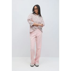 Gina Tricot - Perfect wide jeans - wide jeans - Rosa - 34 - Dame