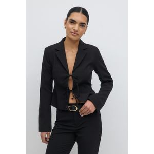 Gina Tricot - Fitted slim blazer - Blazer - Schwarz - S - Dame