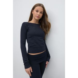 Gina Tricot - Y open back top - Oberteile - Blau - 158/164 - Mädchen
