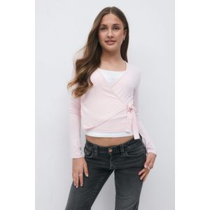 Gina Tricot - Wrap top - Oberteile - Rosa - 146/152 - Mädchen