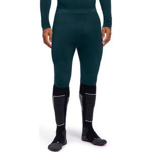 FALKE - Maximum Warm - Driekwartbroek - Groen - Functioneel Materiaal