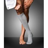 FALKE - Heren Kniekousen No. 7 - Grijs Light Grey Melange - 1 Paar