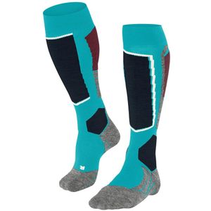 FALKE - SK2 Intermediate W - Ski Sokken - Turquoise Peacock Blue - 1 Paar