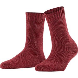 FALKE - Marble Cloud - Gedessineerd Wol Katoen Sokken - Bruin