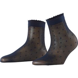 FALKE Dot 15 DEN dames sokjes - marine blauw (marine) - Maat: 35-38