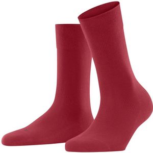 FALKE - Sensitive London - Sokken - Rood - Katoen - 1 Paar