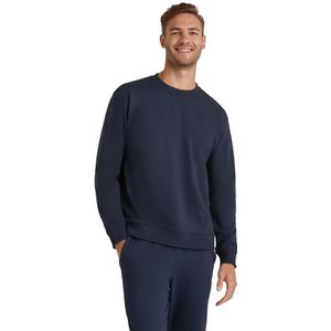 FALKE - Basic Light Sweatshirt - Blauw - Katoen - Heren