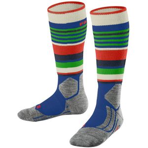 FALKE SK2 Intermediate K - Ski Sokken - Blauw - 1 Paar - Kinderen