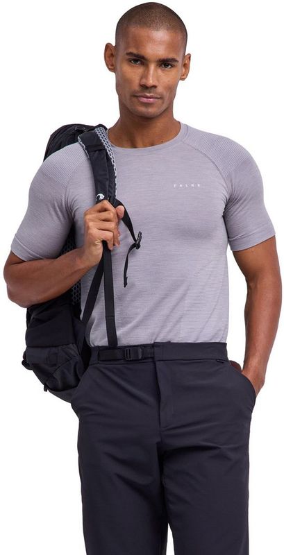 FALKE Backpack-Ready Heren T-Shirt Wool-Tech Light