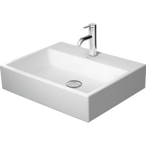 Duravit Vero Air Wastafel - 60x47cm - 1 kraangat - zonder overloop - geslepen - wit 2350600071