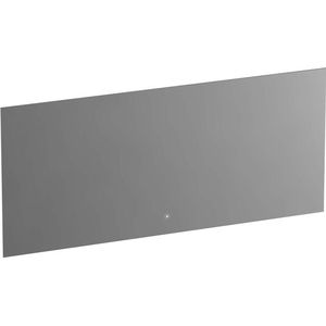 BRAUER Ambiance spiegel 160x70cm met verlichting rechthoek Zilver SP-AMB160