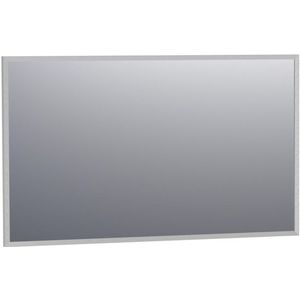 BRAUER Silhouette Spiegel - 120x70cm - zonder verlichting - rechthoek - aluminium - 3535