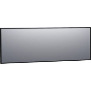 BRAUER Silhouette Spiegel - 200x70cm - zonder verlichting - rechthoek - zwart 3508