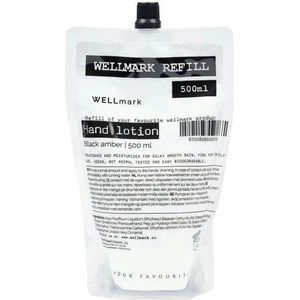 Wellmark vulling hand lotion - dark amber - 500ml 8720828222072