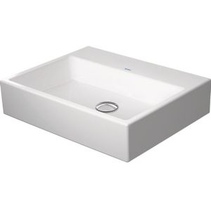 Duravit Vero Air opbouwwastafel geslepen en rugzijde geglazuurd zonder kraangat zonder overloop 60x47cm wit 2352600070