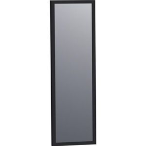 BRAUER Silhouette Spiegel - 25x80cm - zonder verlichting - rechthoek - zwart 3500