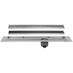 Easydrain Multi TAF afvoergoot enkele plaat 190cm met Zero design rooster RVS EDMTAF1900