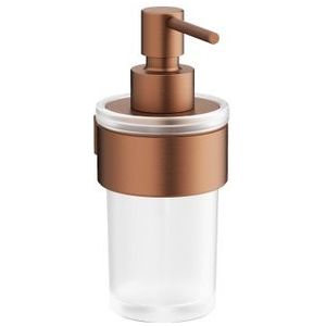 Crosswater Velo Zeepdispenser - 16.5x11x6.9cm - wandmodel - geborsteld brons VE011BZ