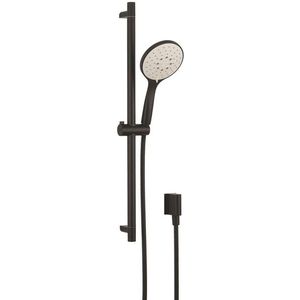 Crosswater MPRO Glijstangset - 70cm - handdouche rond 3 standen - zwart mat sw385359/sw385428/sw385429/sw385430/