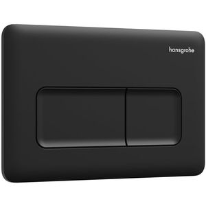 Hansgrohe iFrame Original Q drukplaatvoor dual flush mat zwart 66001670