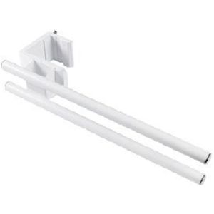 Stelrad Vertex handdoekhouder type 21 400mm wit T11602104