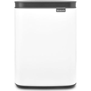 Brabantia Bo Prullenbak - 4 liter - kunststof binnenemmer - wit 222344