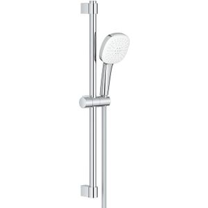GROHE Tempesta 110 Cube Glijstangset - 60cm - vierkante handdouche - 2 straalsoorten - 5.6 l/min - gladde doucheslang - chroom 2757830e