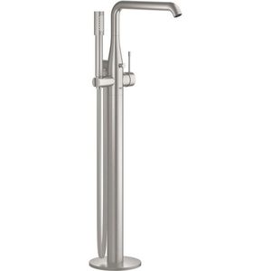 GROHE Essence Afbouwdeel v. vrijstaande badkraan m. omstel m. draaibare uitloop 27.7cm Supersteel 25248DC1