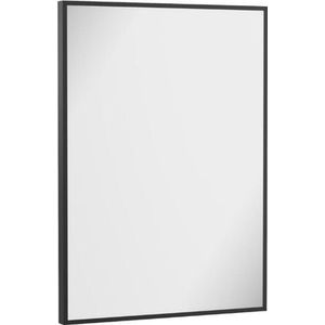 Crosswater MPRO spiegel - 70x50cm - verticaal/horizontaal - mat zwart MPNI5070MB