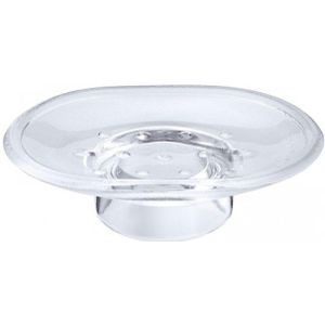 Hansgrohe Atoll Zeepschaal Helder Glas Chroom 40033000
