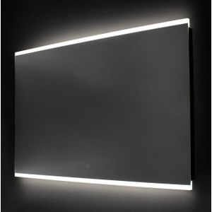 BRAUER Twinlight Spiegel - 140x70cm - verlichting - rechthoek - zilver 3414s