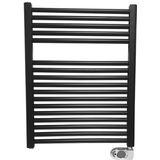 Wiesbaden Elara elektrische radiator 76.6x60cm mat zwart 41.3590
