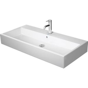 Duravit Vero Air wastafel geslepen zonder kraangat zonder overloop 100x47cm wit 2350100079