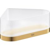 GROHE Selection Hoek Douchetray met Houder - Cool Sunrise Geborsteld (mat Goud) - 41038GN0