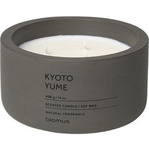 Blomus Fraga Geurkaars - kyoto yume - hoogte 6.5cm - diameter 13cm - tarmac 65962