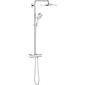 GROHE Rainshower SmartActive Regendoucheset Opbouw- hoofddouche 31cm - handdouche rond - chroom 26648000