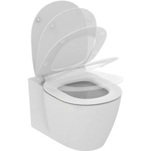 Ideal Standard Connect Wand WC met Aquablade spoeltechnologie met verborgen bevestiging wit 365x540x340 mm zonder toiletzitting E047901