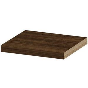 INK 35d wandplank - 40x35x3.5cm - voorzijde afgekant - tbv nis - MFC Koper eiken 1258895