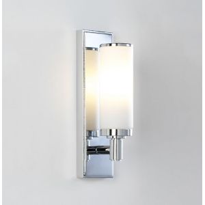 Astro Verona wandlamp exclusief E14 chroom 8.5x25cm IP44 zink A+ 0655