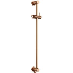 Brauer Copper Edition Glijstang - 70cm - handdouchehouder - geïntegreerde wateruitlaat - PVD - geborsteld koper 5-GK-020