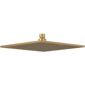 Villeroy & Boch Universal Showers hoofddouche - 25cm - vierkant - Brushed Gold (goud) TVC00000200076