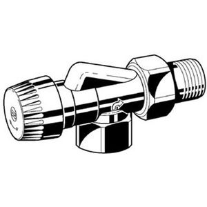 Honeywell Ultraline thermostatische radiatorafsluiter BB binnenwerk 1/2 haaks verkeerd V2000ABB15