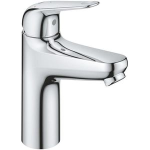 GROHE Euroeco Wastafelmengkraan - m-size - met pop-up waste - chroom 24269001